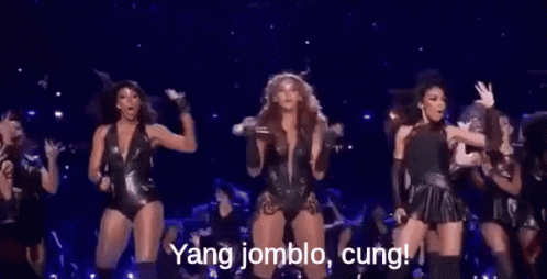 Jomblo Cung! GIF - Jomblo Acungkan Tangan Beyonce GIFs