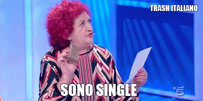 Vincenza Single GIF - Signora Vincenza Vincenzina Sono Single GIFs