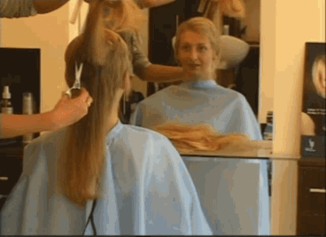 Chopping Hair Salon GIF - Chopping Hair Salon 11355 GIFs