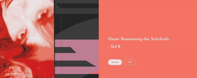 a red background with the words dieser rosenzweig des schicksals on it