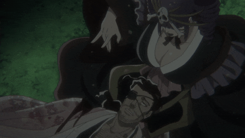 a cartoon of a man being attacked by a monster