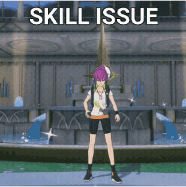 Lord Of Heroes Astrid Remond GIF - Lord Of Heroes Astrid Remond Skill Issue GIFs
