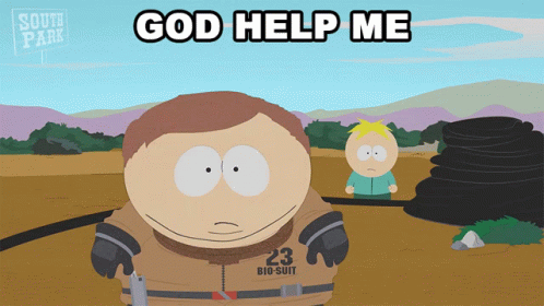 God Help Me Eric Cartman GIF - God Help Me Eric Cartman Butters Stotch GIFs