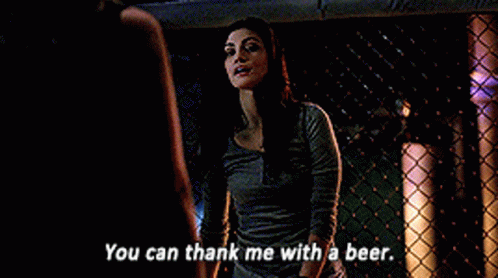 The Originals Hayley Marshall GIF - The Originals Hayley Marshall You Can Thank Me With A Beer GIFs