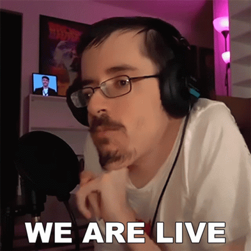 We Are Live Ricky Berwick GIF - We Are Live Ricky Berwick We Are Online GIFs