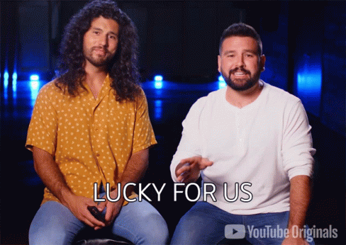 Lucky For Us Dan And Shay GIF - Lucky For Us Dan And Shay Dan Plus Shay GIFs