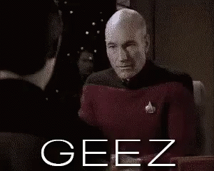 Geez - Star Trek: The Next Generation GIF