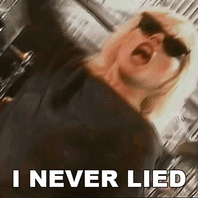 I Never Lied Debbie Harry GIF - I Never Lied Debbie Harry Blondie GIFs