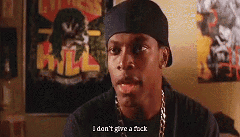 Chris Tucker I Dont Give A Fuck GIF