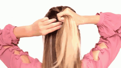 How To French Braid Hair GIF - French Braid Hair GIFs