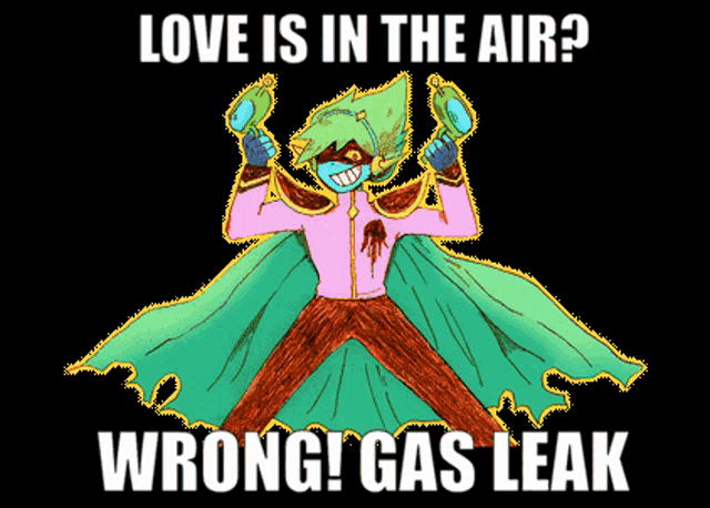 a poster that says love is in the air