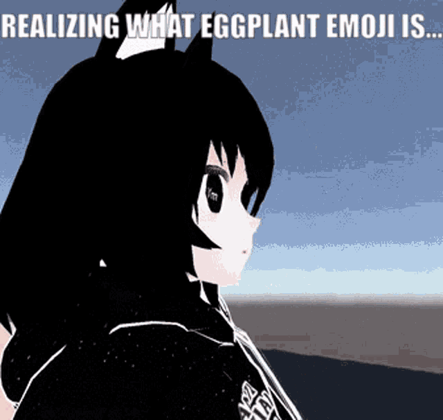 Princessenz Eggplant Emoji GIF - Princessenz Eggplant Emoji GIFs