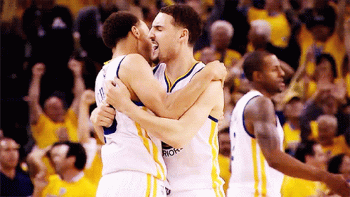 Excited Sup GIF - Excited Sup Klay Thompson GIFs