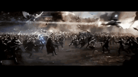 Avengers Endgame Attack GIF - Avengers Endgame Attack Battle GIFs