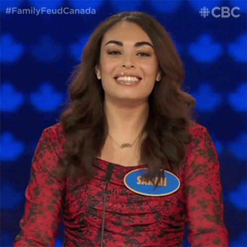 Waving Family Feud Canada GIF - Waving Family Feud Canada Hi GIFs