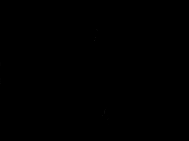 a black and white photo of a woman in a dark room