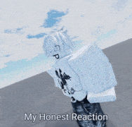 a person is wearing a white shirt that says my honest reaction