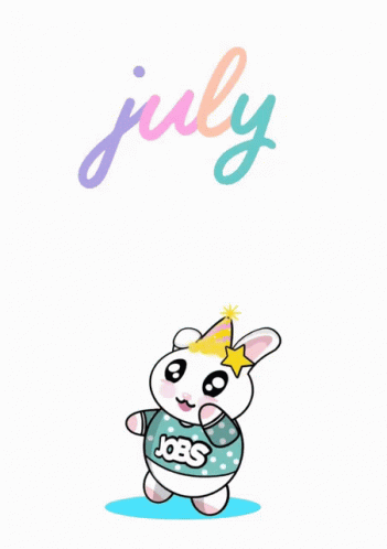 July Month GIF - July Month Bunny GIFs
