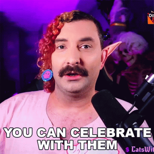 You Can Celebrate With Them Loctavian GIF - You Can Celebrate With Them Loctavian You Can Party With Them GIFs