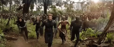 The Avengers Infinity War GIF - The Avengers Infinity War Run GIFs