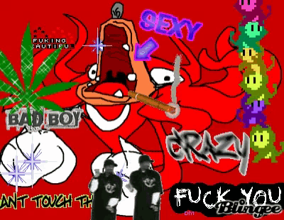 a cartoon of a man smoking a cigarette with the words " bad boy " written on it