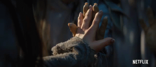 Touching Right GIF - Touching Right Hands In GIFs