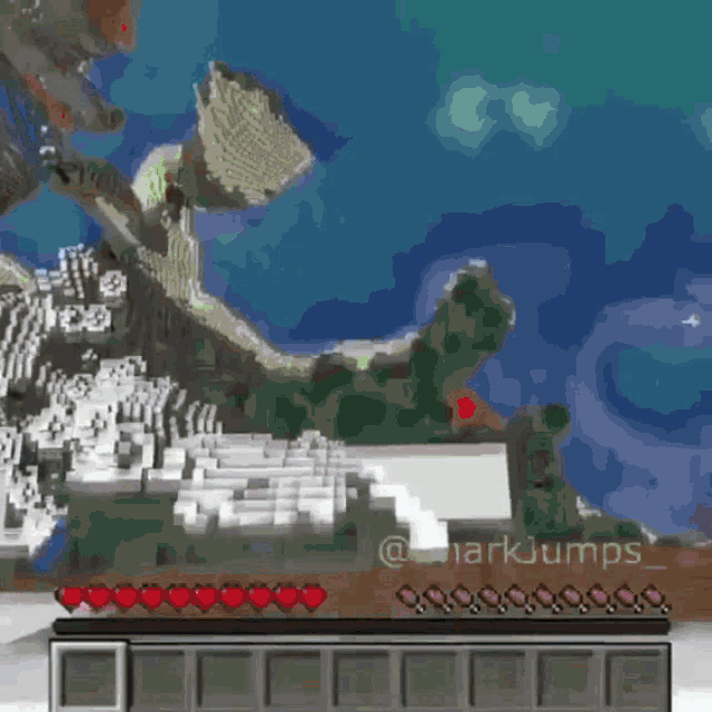 a screenshot of a video game with the words shark jumps written on the bottom
