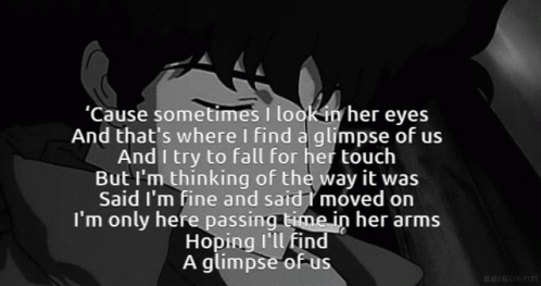 Emo A Glimpse Of Us GIF - Emo A Glimpse Of Us Good Song GIFs