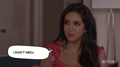 I Dont Need That Aparna Shewakramani GIF - I Dont Need That Aparna Shewakramani Indian Matchmaking GIFs