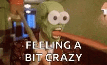 The Mask Crazy Face GIF