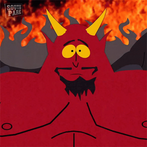 Staring Satan GIF - Staring Satan South Park GIFs