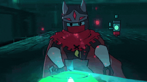 a cartoon character with a red cape and the number 3 on his chest