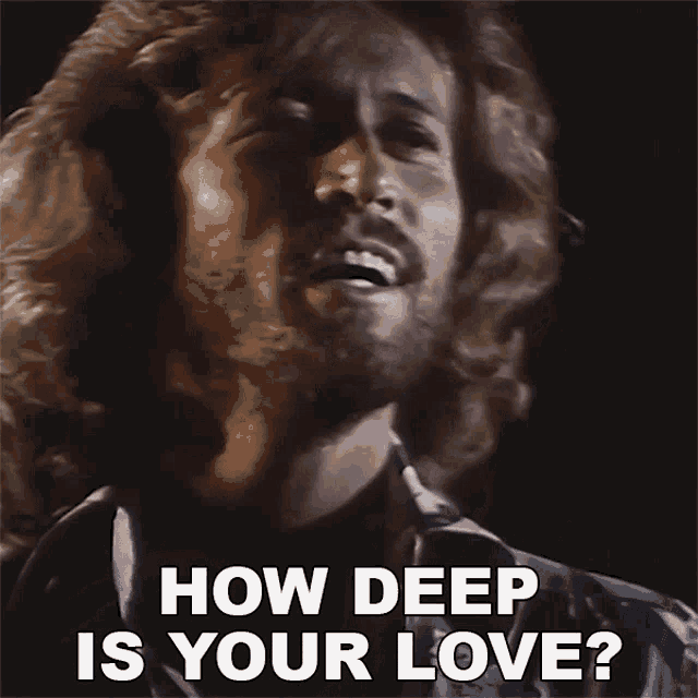 How Deep Is Your Love Barry Gibb GIF - How Deep Is Your Love Barry Gibb Bee Gees GIFs