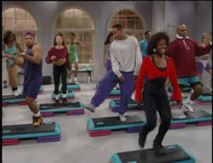 Me At Exercise Class GIF - Funny Aerobics Exercise GIFs