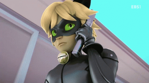 Miraculous Tales Of Ladybug And Cat Noir GIF - Miraculous Tales Of Ladybug And Cat Noir Calling GIFs