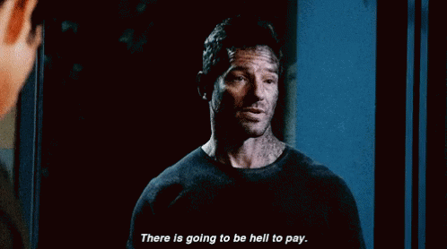 Derek Hale Hell To Pay GIF - Derek Hale Hell To Pay Peter Hale GIFs