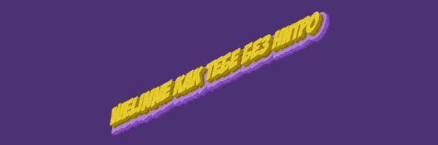 a purple background with yellow text that says " welanne kak tebe bez hitpo "