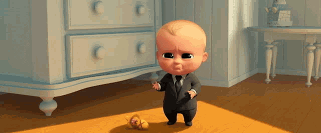 Waah Boss Baby GIF