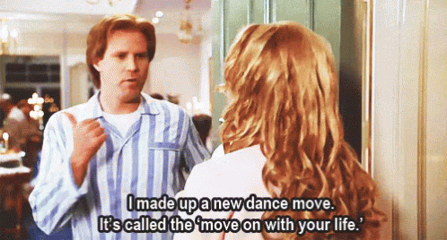 When Ur Ex Wants To Get Back Together GIF - Will Ferrell Dance Move GIFs