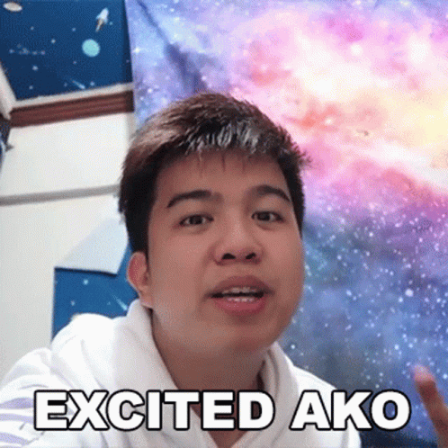 Excited Ako Junell Dominic GIF - Excited Ako Junell Dominic Di Na Ko Makapag Hintay Pa GIFs