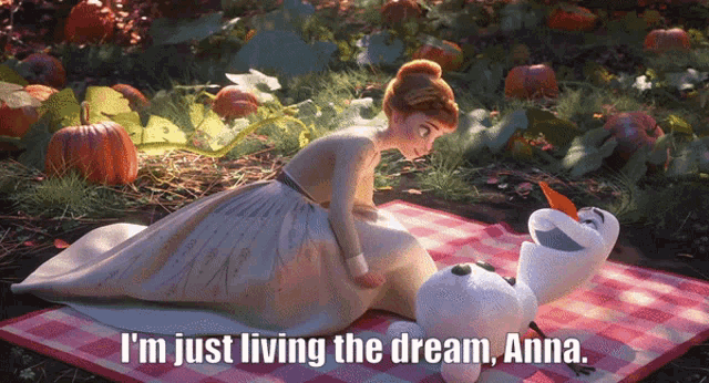 Frozen2 Dream GIF - Frozen2 Dream Olaf GIFs