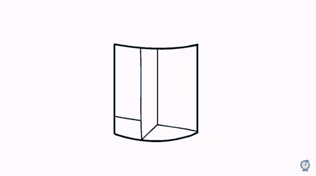 a black and white drawing of a cartoon character in a cage