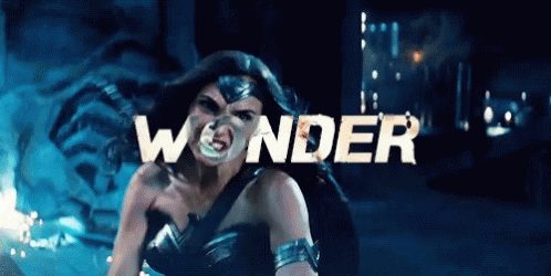 Wonder Woman Jump GIF - Wonder Woman Jump Attack GIFs
