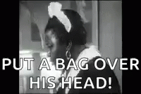 Put A Bag Over His Head Shocked GIF