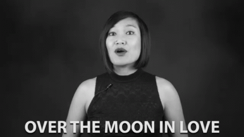 Over The Moon In Love Love Birds GIF - Over The Moon In Love In Love Love Birds GIFs