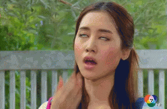 หาว มองบน เบื่อ ไม่พูด GIF - Thai Soap Opera Not Talking Yawn GIFs