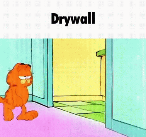 Garfield Drywall GIF - Garfield Drywall GIFs