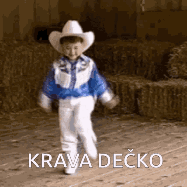 Krava Decko Krava Dečko GIF - Krava Decko Krava Dečko Cowboy GIFs