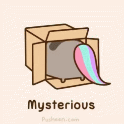 Pusheen Mysterious GIF - Pusheen Mysterious Hide GIFs