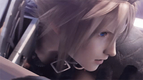 Final Fantasy Vii Cloud GIF - Final Fantasy Vii Cloud Looking GIFs